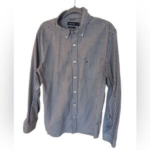 Nautica Men's Slim Fit Checkered Shirt